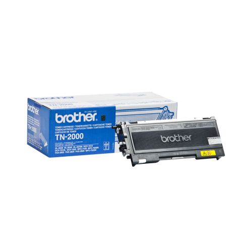 BROTHER Toner preto  HL-2030/2040/2070, MFC-7420, DCP-7025 Toner, 2.500 paginas , Brother , BROTN2000 , 4977766630726
